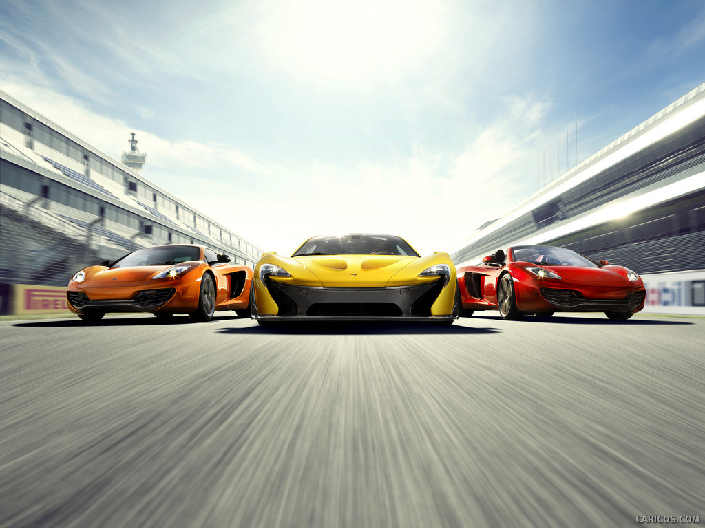 2014 McLaren P1 Trio - Front