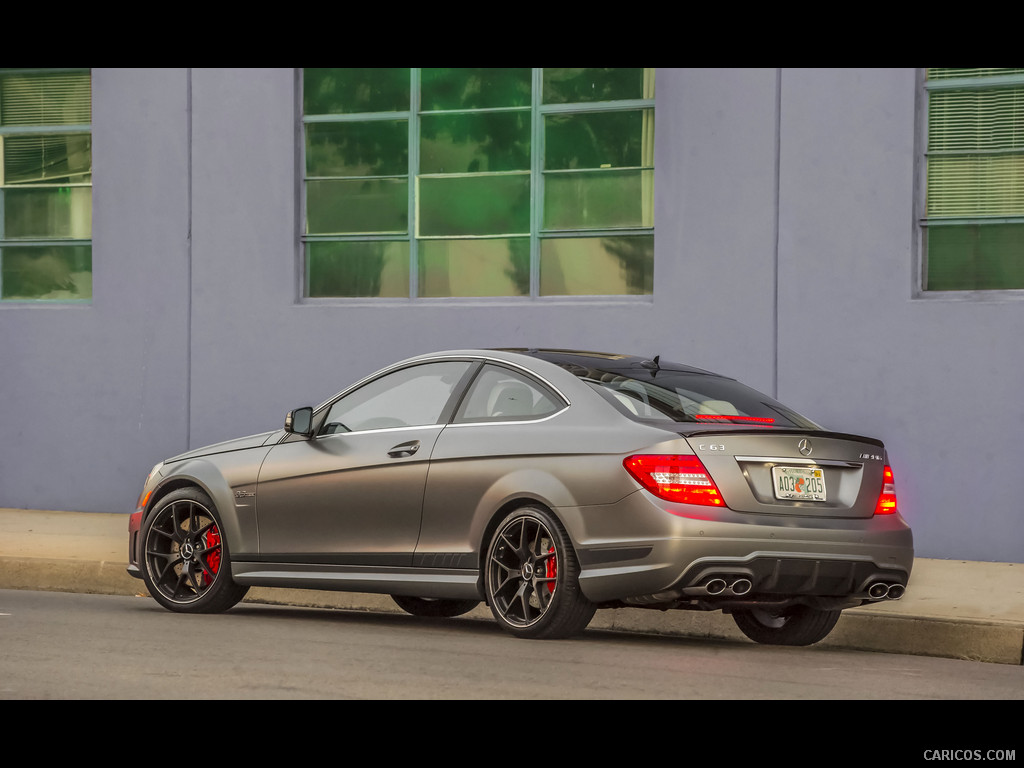 2014 Mercedes-Benz C 63 AMG Edition 507 Coupe (US Version)  - Rear