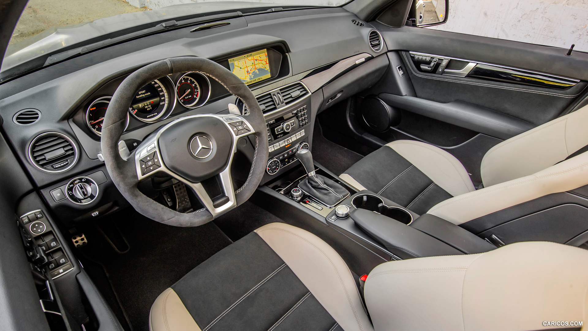 2014 Mercedes-Benz C 63 AMG Edition 507 Sedan (US Version)  - Interior, #10 of 15
