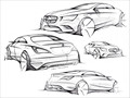 2014 Mercedes-Benz CLA-Class  - Design Sketch