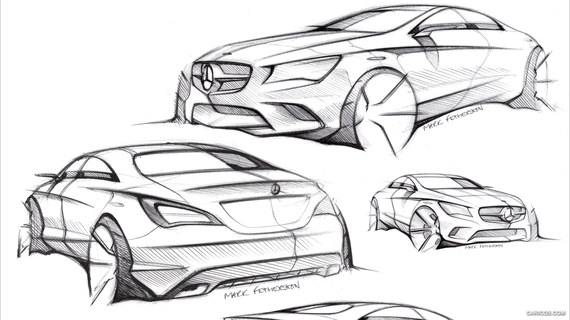 2014 Mercedes-Benz CLA-Class  - Design Sketch, #162 of 183
