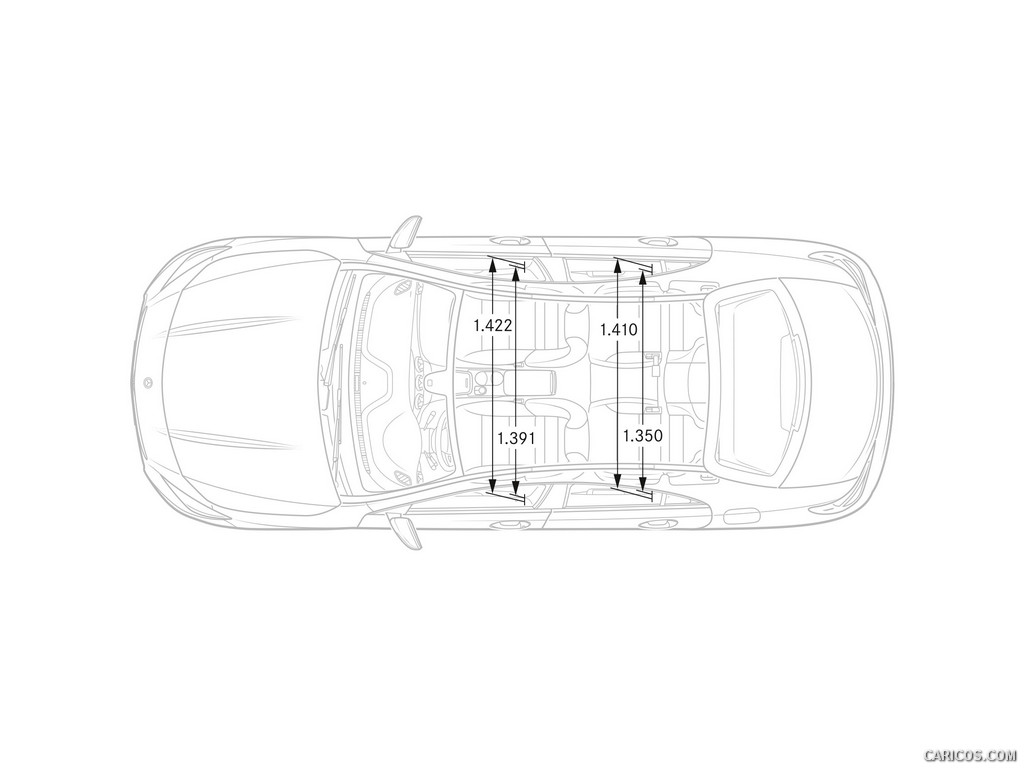 2014 Mercedes-Benz CLA-Class  - Dimensions