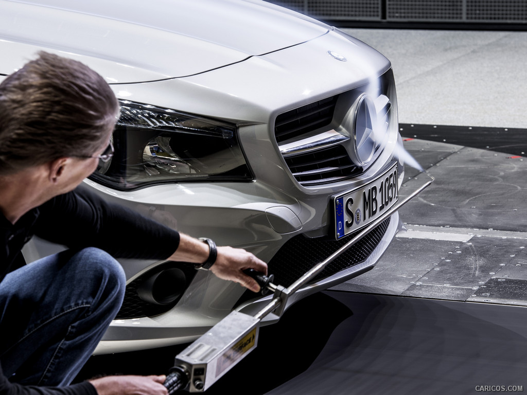 2014 Mercedes-Benz CLA-Class Aerodynamics - 