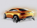 2014 Mercedes-Benz Coupe SUV Concept  - Design Sketch