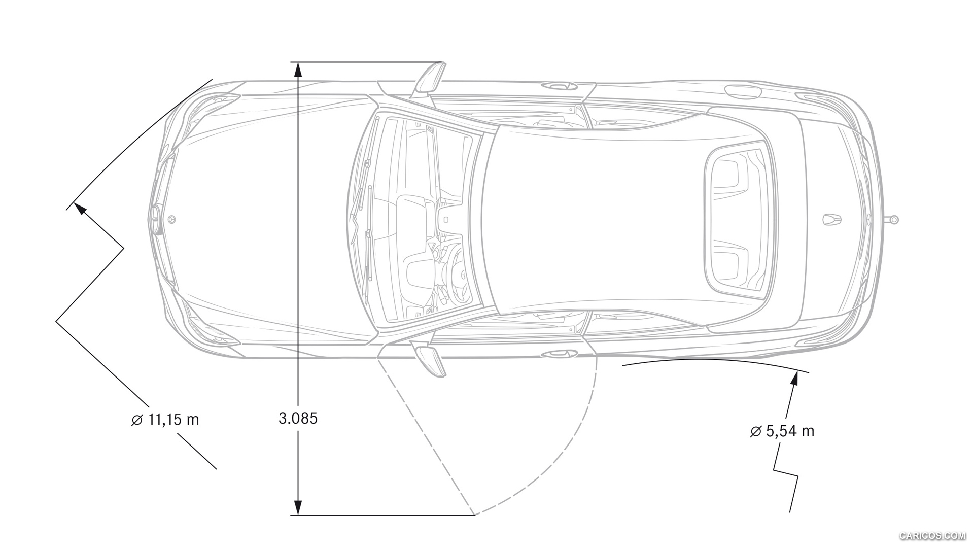 2014 Mercedes-Benz E-Class Cabriolet  - Technical Drawing, #53 of 82
