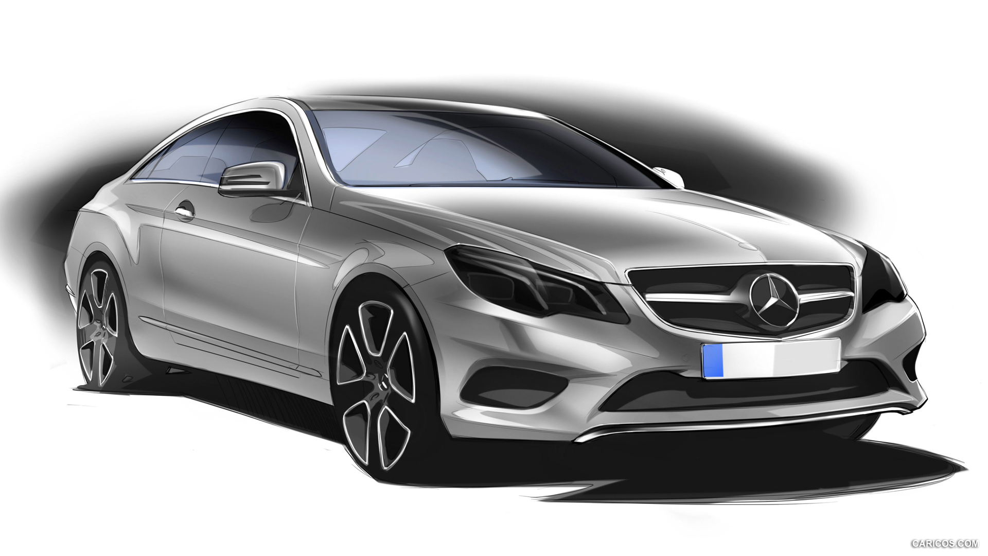 2014 Mercedes-Benz E-Class Coupe  - Design Sketch, #60 of 78