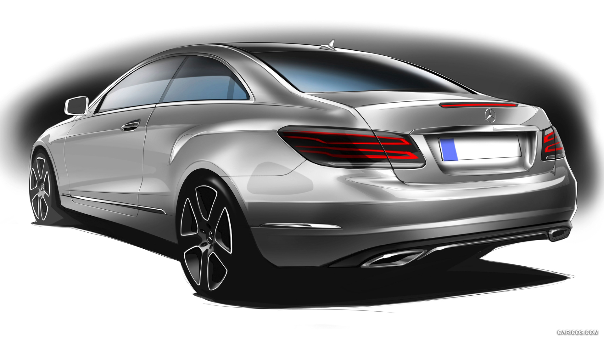 2014 Mercedes-Benz E-Class Coupe  - Design Sketch, #61 of 78