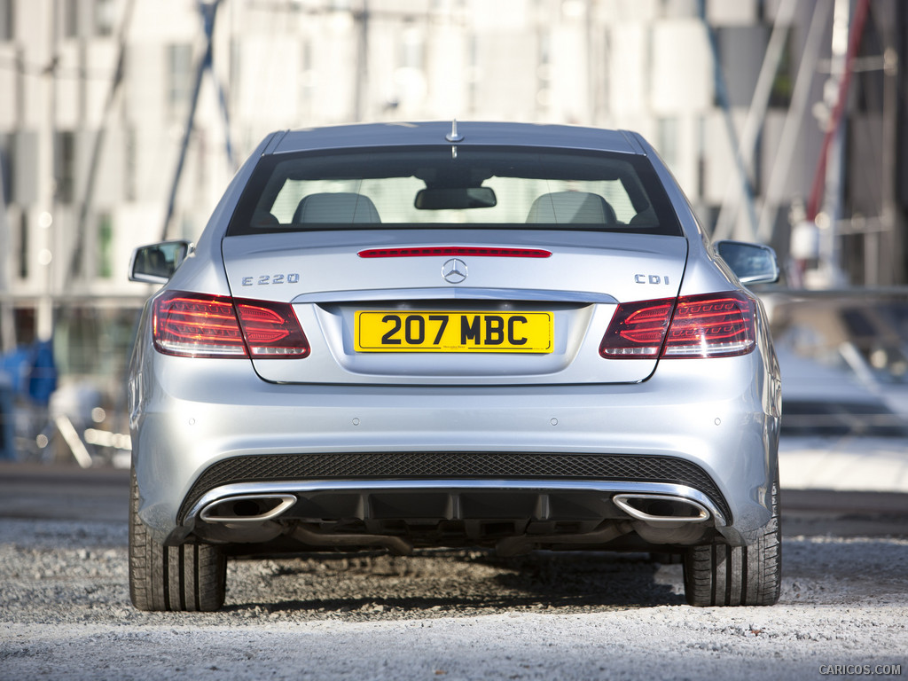 2014 Mercedes-Benz E-Class E 220 CDI Coupe (UK-Version)  - Rear