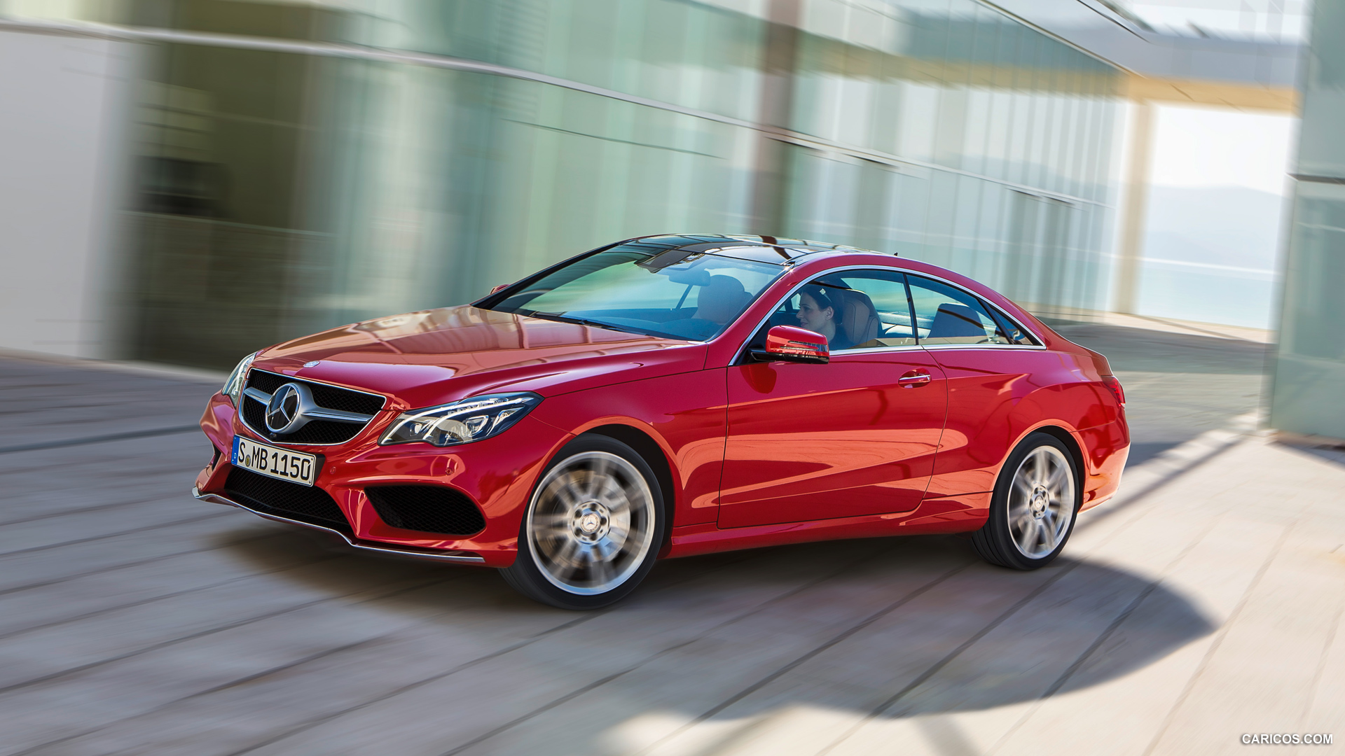 2014 Mercedes-Benz E500 Coupe with AMG Sports Package  - Front, #4 of 78