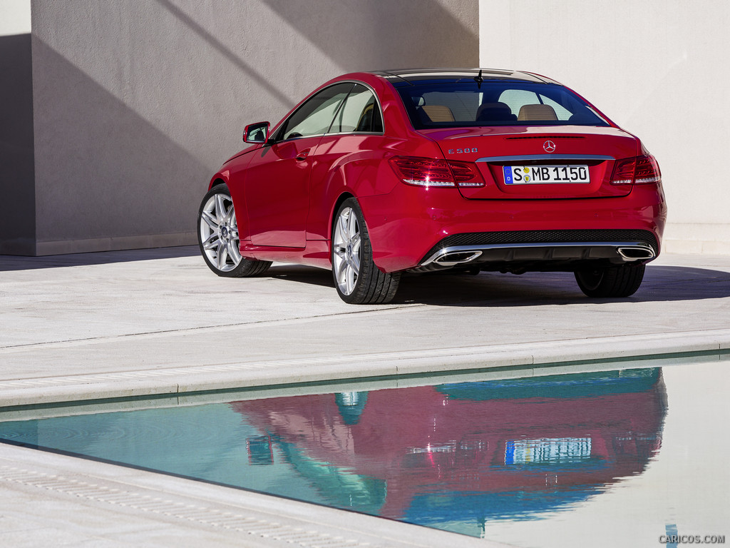 2014 Mercedes-Benz E500 Coupe with AMG Sports Package  - Rear