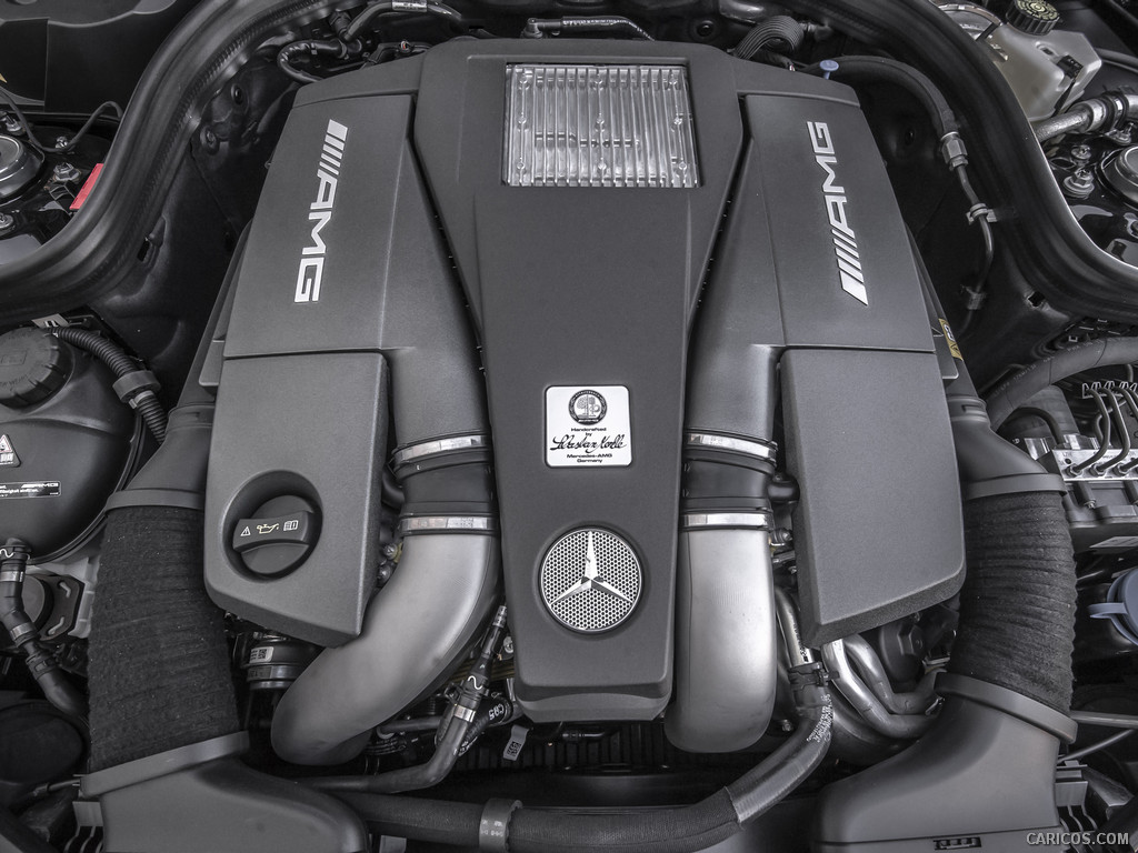 2014 Mercedes-Benz E63 AMG (US-Version)  - Engine