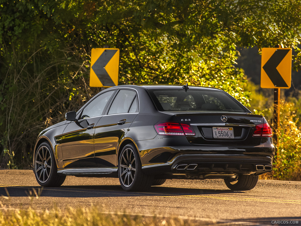 2014 Mercedes-Benz E63 AMG (US-Version)  - Rear