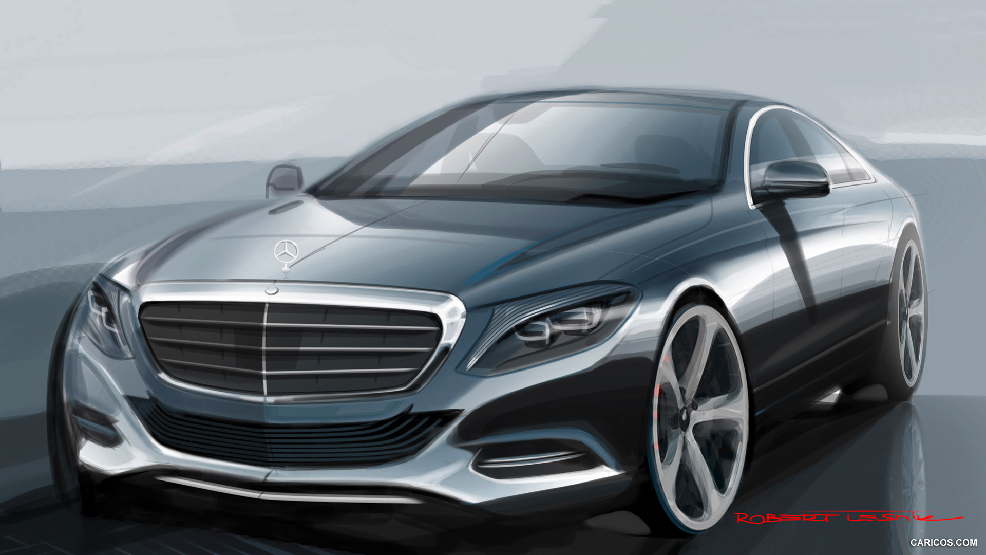 2014 Mercedes-Benz S-Class  - Design Sketch, #84 of 138