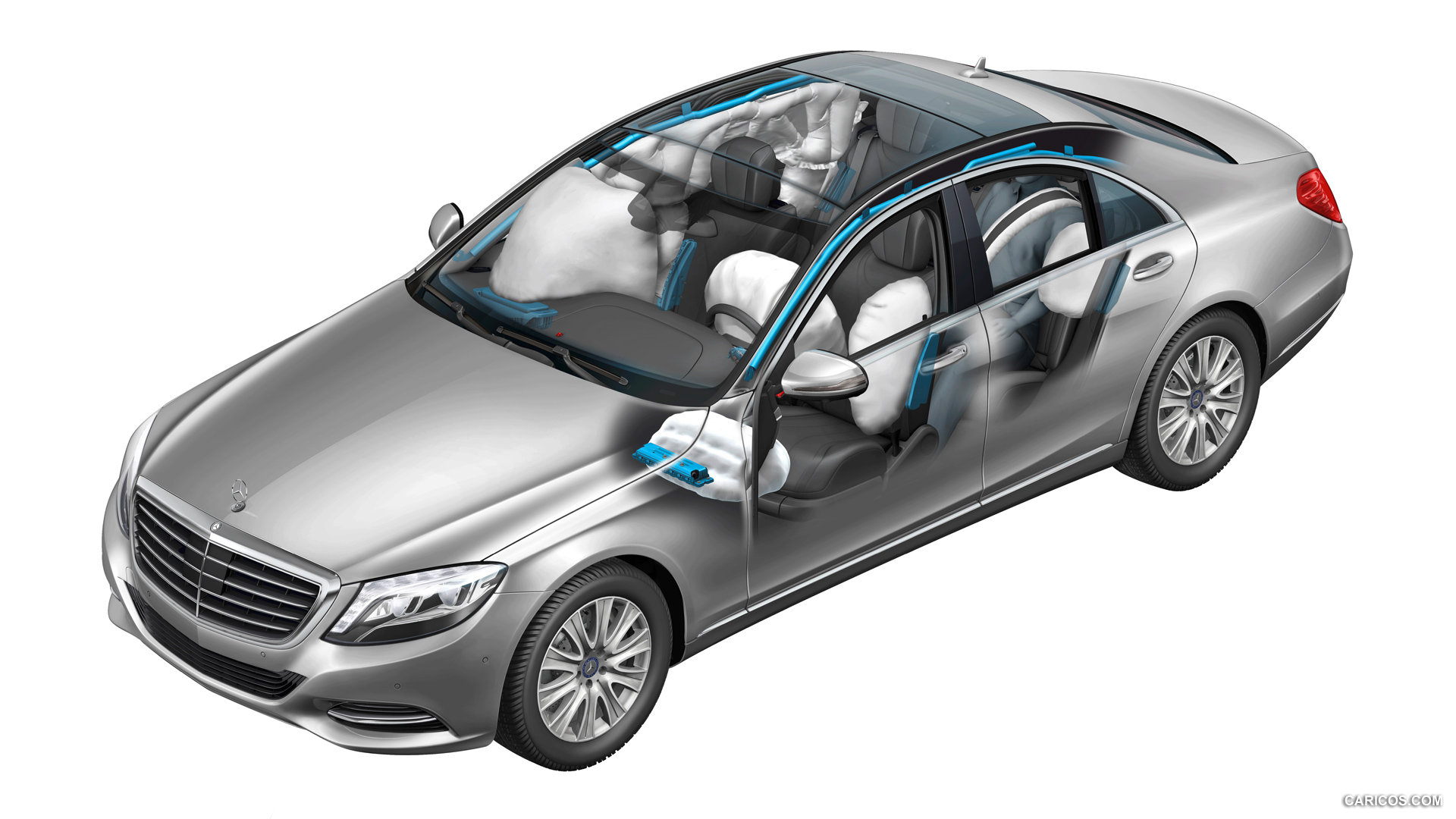 2014 Mercedes-Benz S-Class Airbags, Safety - , #62 of 138