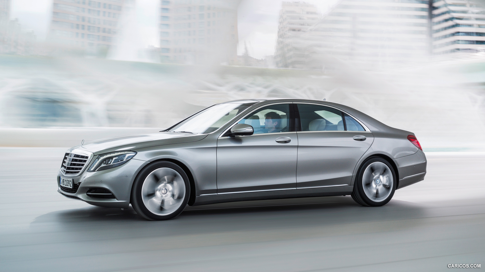 2014 Mercedes-Benz S-Class S400 HYBRID - Side, #8 of 138