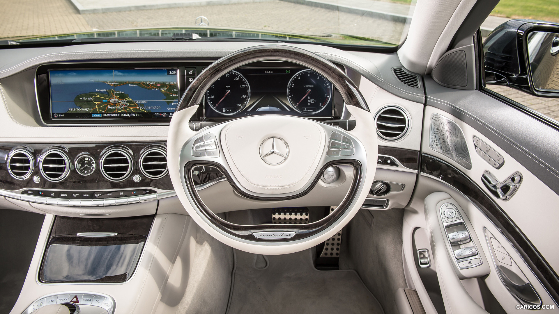 2014 Mercedes-Benz S-Class S500 (UK-Version)  - Interior, #20 of 60