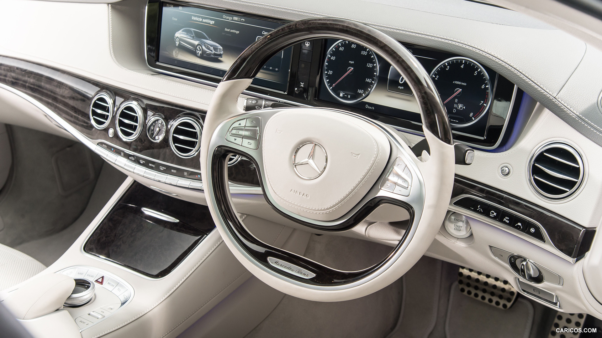 2014 Mercedes-Benz S-Class S500 (UK-Version)  - Interior, #21 of 60