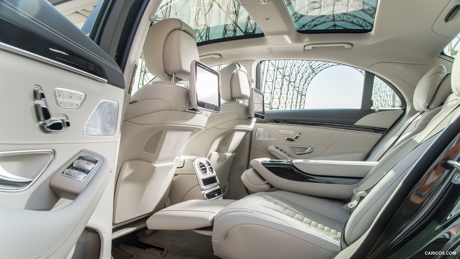 2014 Mercedes-Benz S-Class S500 (UK-Version) Panoramic Roof - Interior, #46 of 60