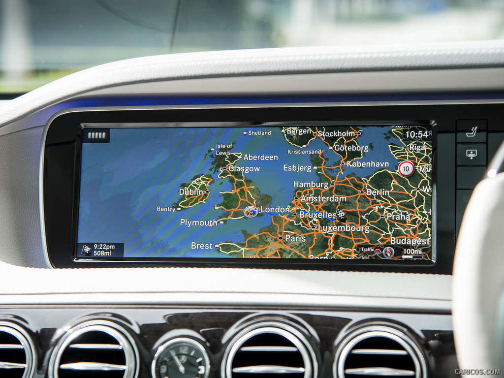 2014 Mercedes-Benz S-Class S500 (UK-Version)  - Central Console