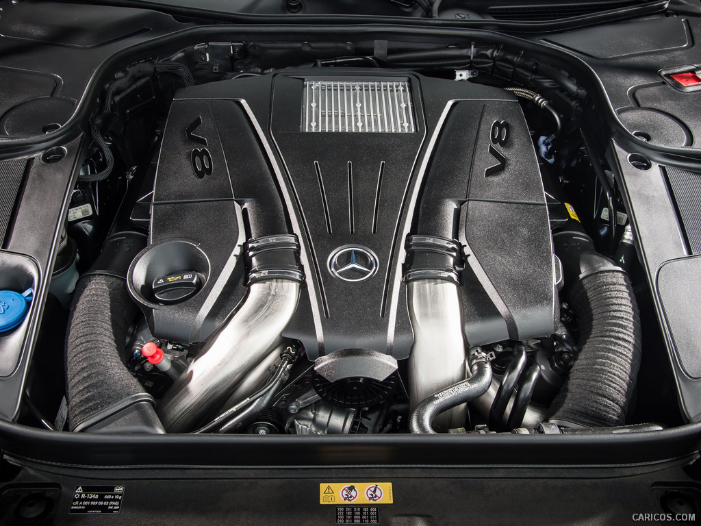 2014 Mercedes-Benz S-Class S500 (UK-Version)  - Engine