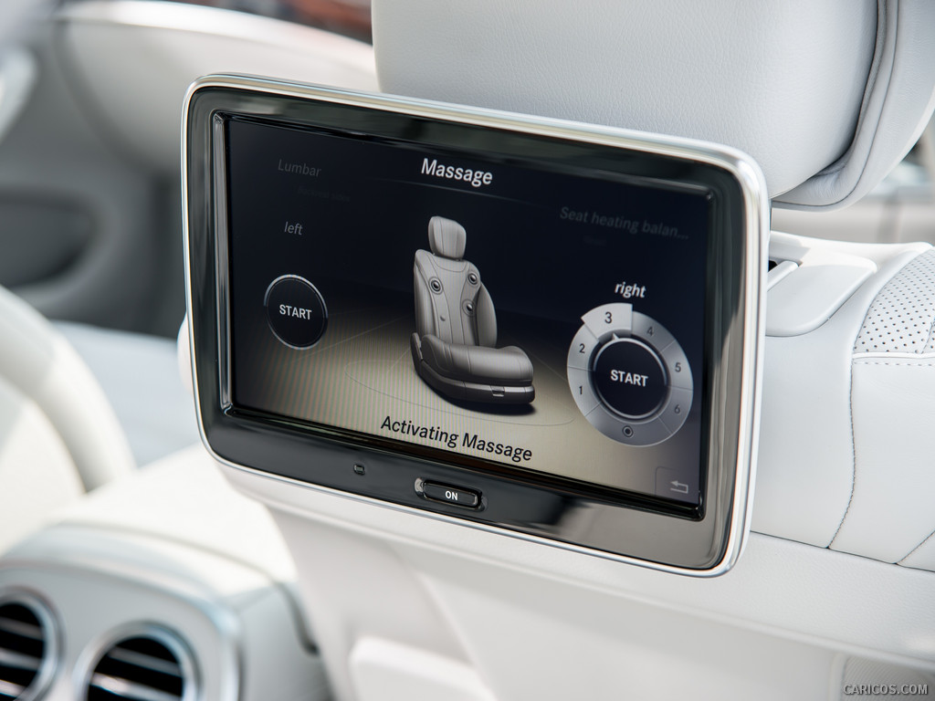 2014 Mercedes-Benz S-Class S500 (UK-Version) Rear Seat Entertainment - Interior Detail