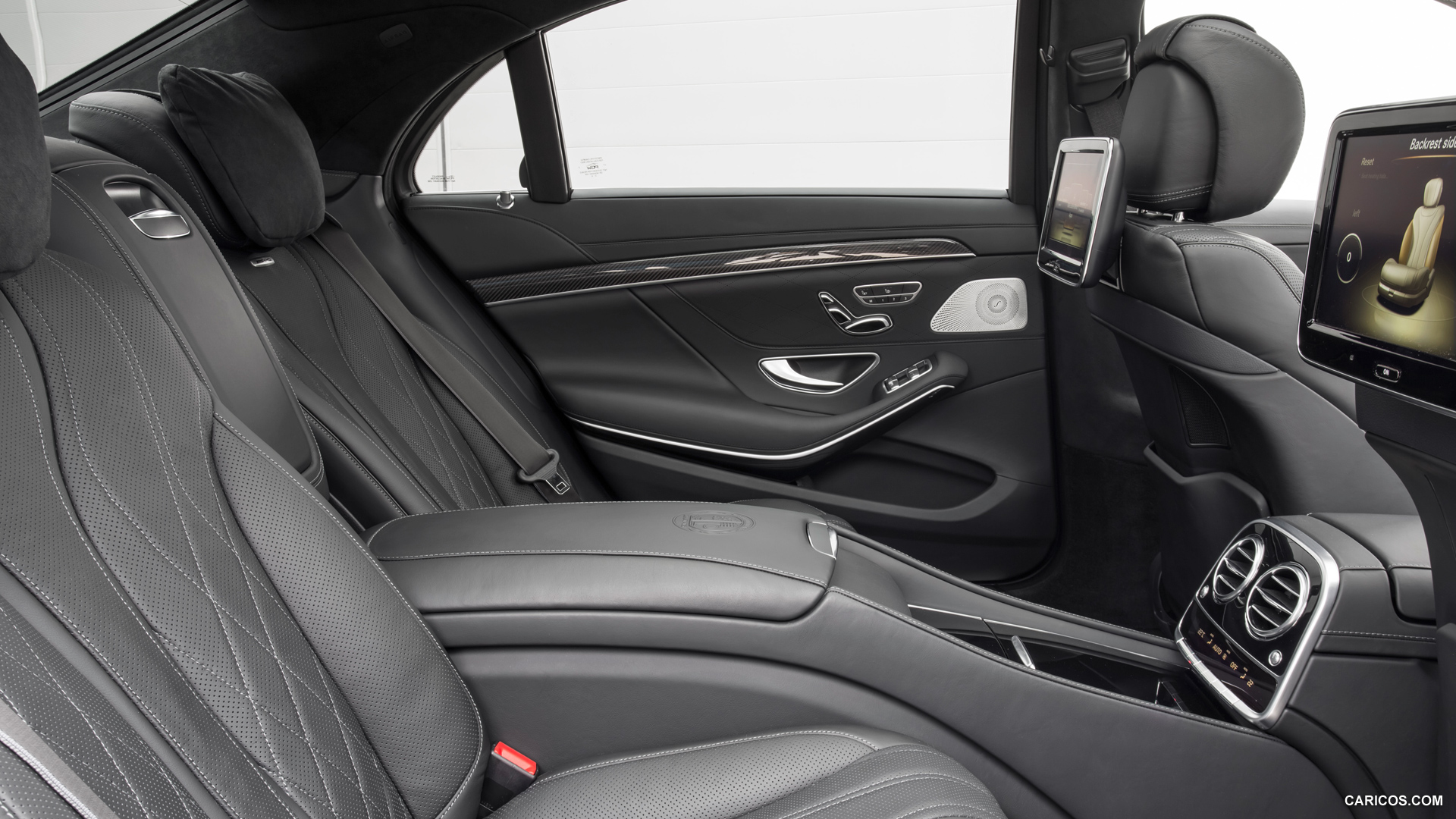 2014 Mercedes-Benz S63 AMG 4MATIC  - Interior Rear Seats, #89 of 102
