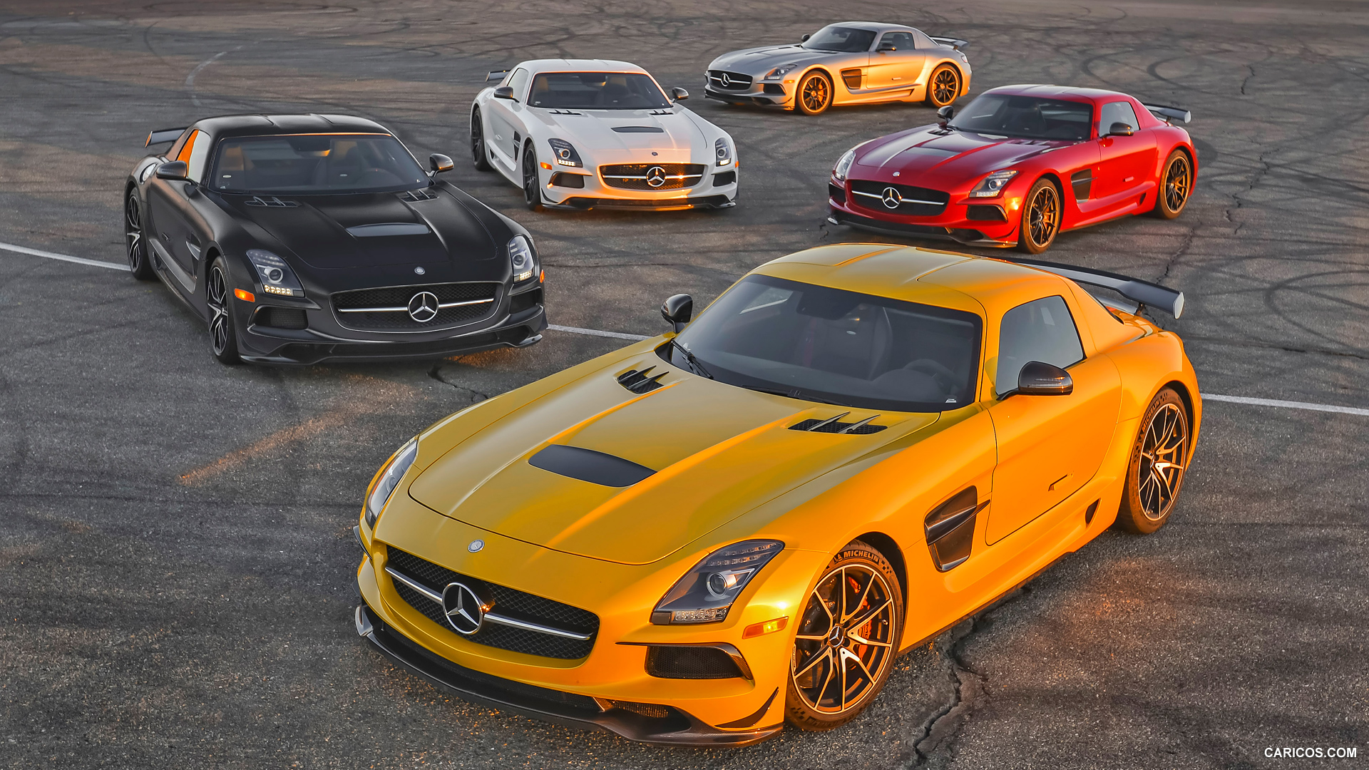 2014 Mercedes-Benz SLS AMG Coupe Black Series (US Version) - Lineup - Front, #25 of 40