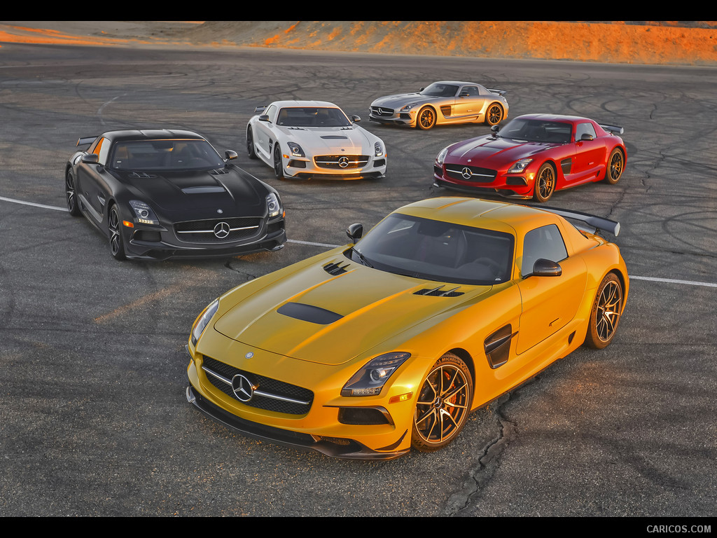 2014 Mercedes-Benz SLS AMG Coupe Black Series (US Version) - Lineup - Front