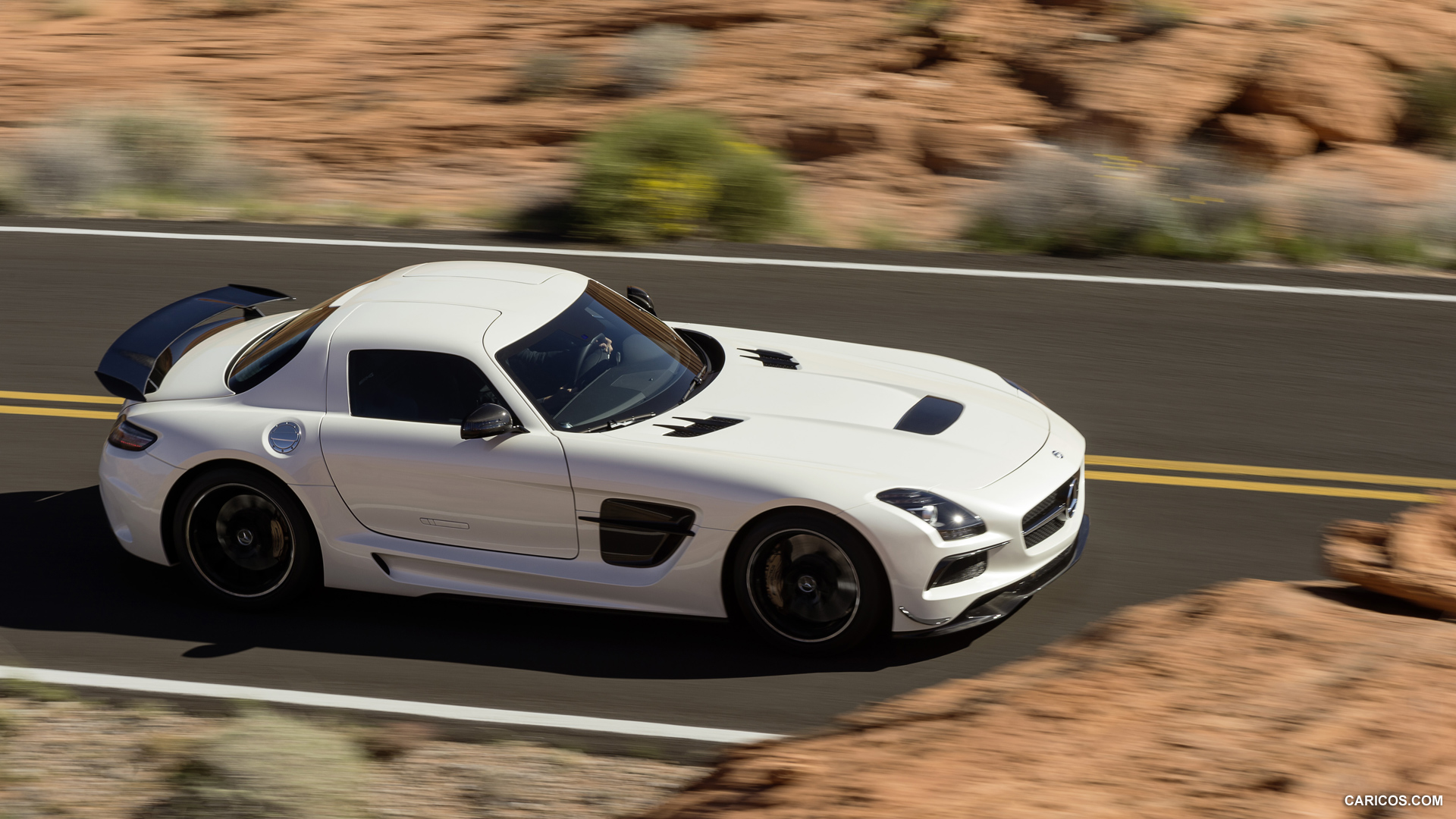 2014 Mercedes-Benz SLS AMG Coupe Black Series White - Top, #6 of 40