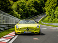 2014 Mercedes-Benz SLS AMG Coupe Electric Drive, Yellow at Nürburgring   - Front