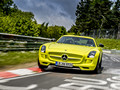 2014 Mercedes-Benz SLS AMG Coupe Electric Drive, Yellow at Nürburgring   - Front