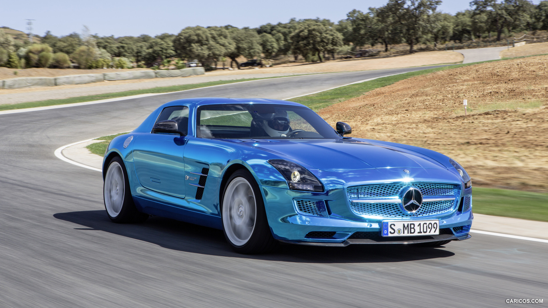 2014 Mercedes-Benz SLS AMG Coupe Electric Drive  - Front, #5 of 47