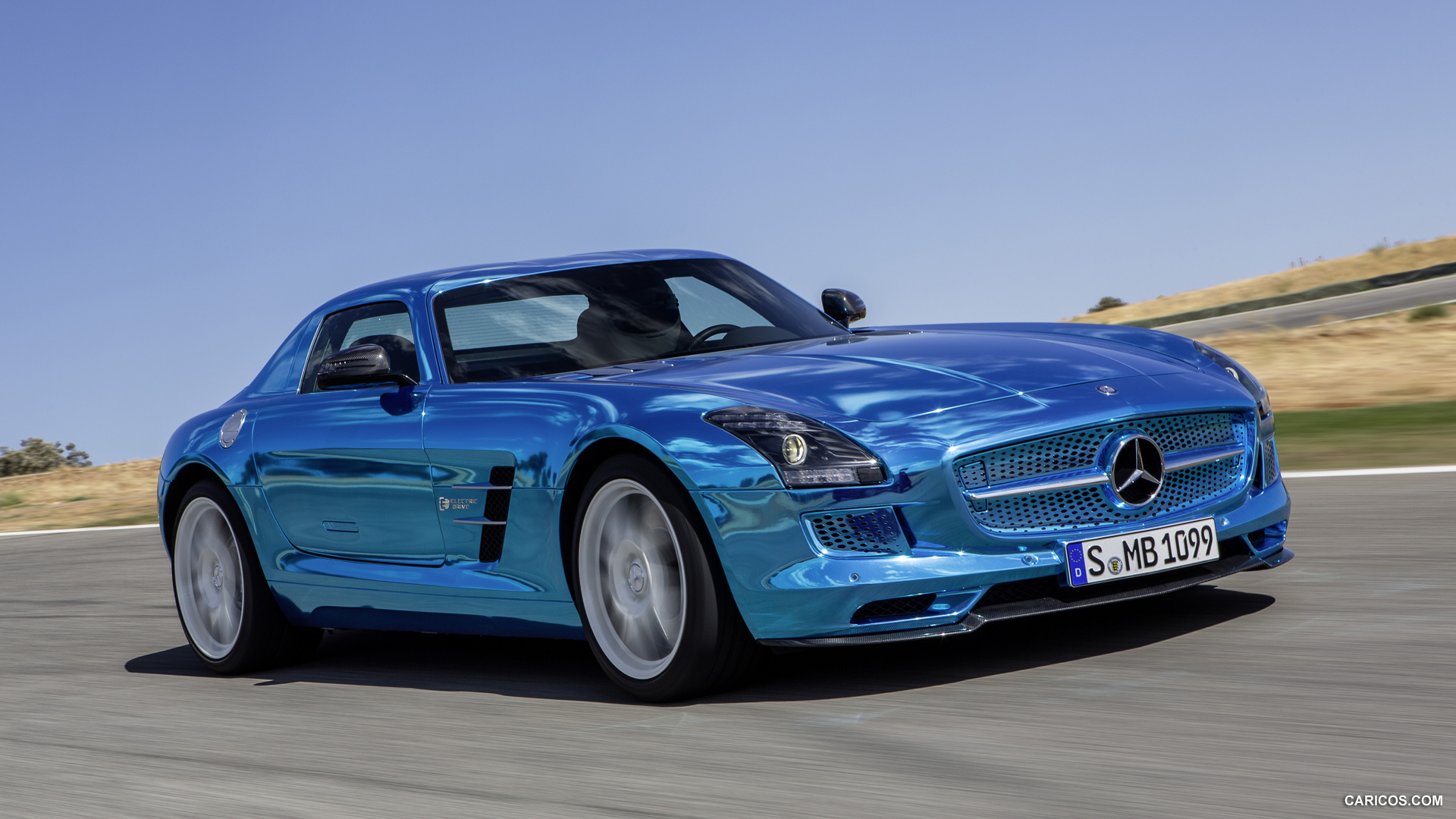 2014 Mercedes-Benz SLS AMG Coupe Electric Drive  - Front, #10 of 47