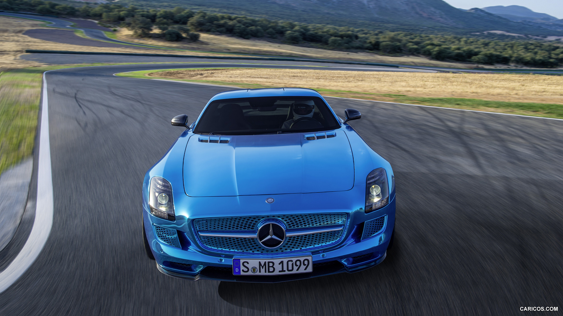2014 Mercedes-Benz SLS AMG Coupe Electric Drive  - Front, #11 of 47