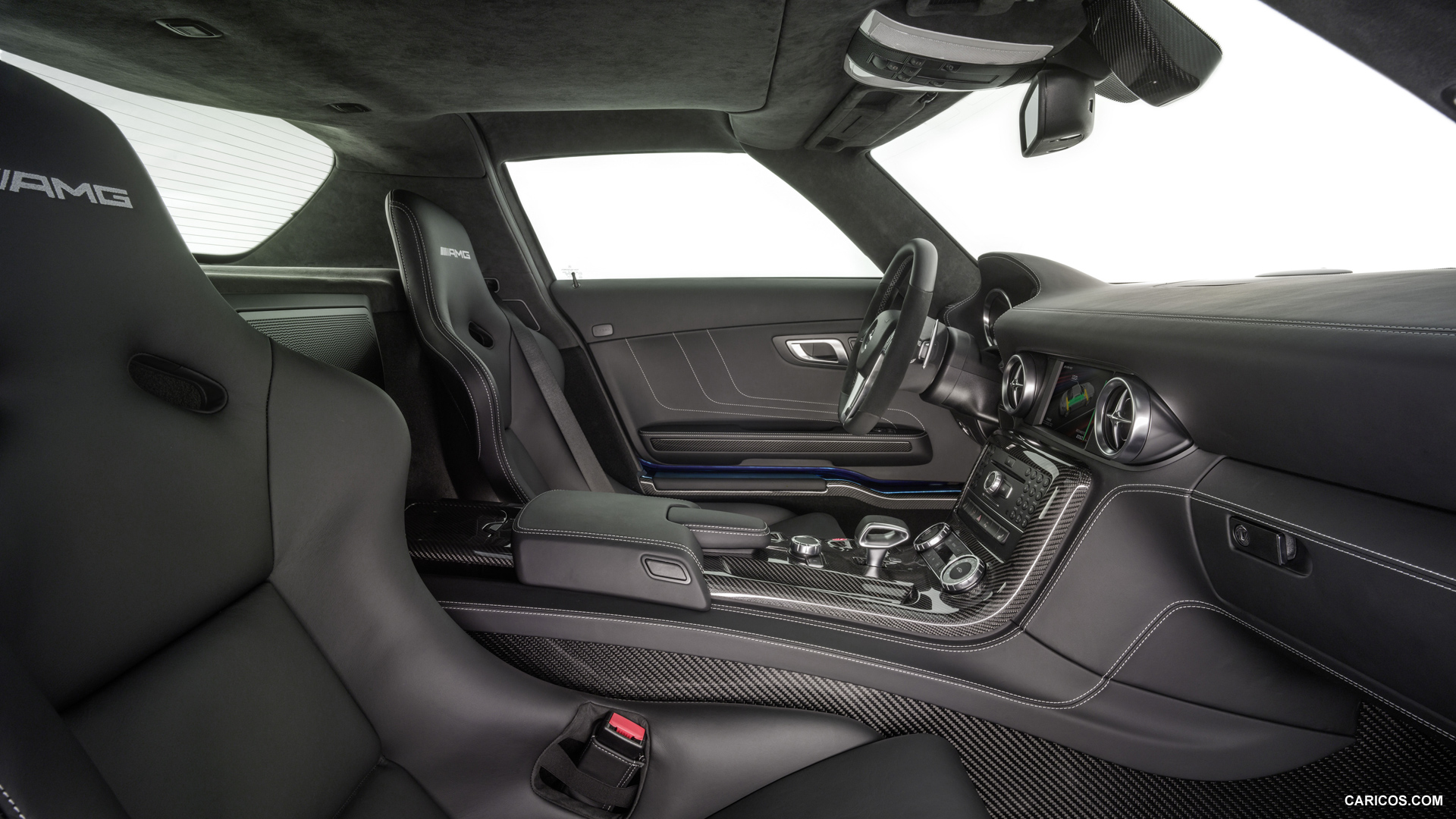 2014 Mercedes-Benz SLS AMG Coupe Electric Drive  - Interior, #28 of 47