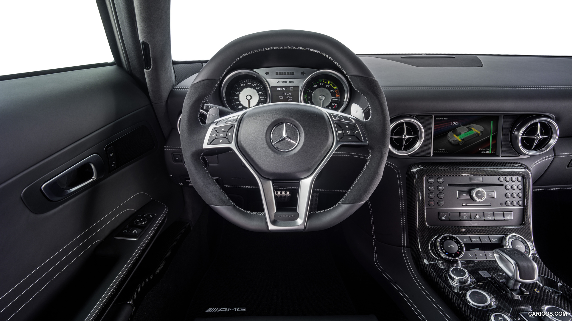 2014 Mercedes-Benz SLS AMG Coupe Electric Drive  - Interior, #30 of 47