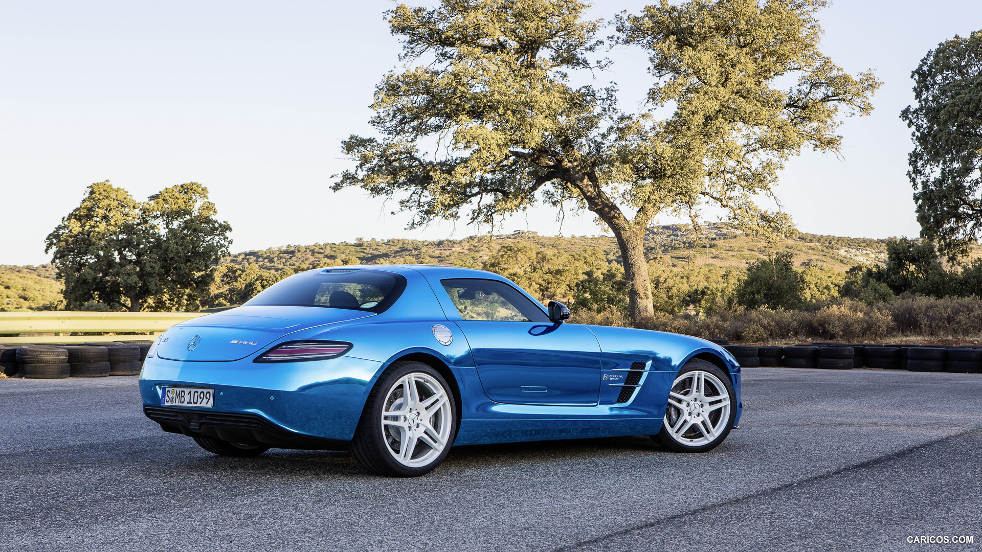2014 Mercedes-Benz SLS AMG Coupe Electric Drive  - Rear, #4 of 47