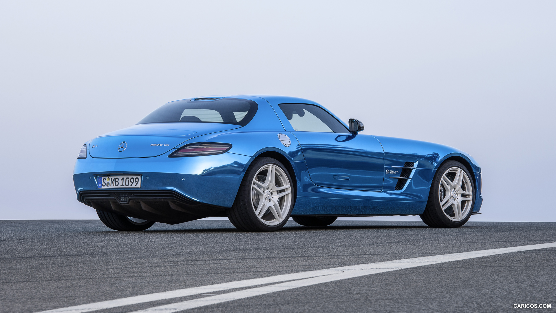 2014 Mercedes-Benz SLS AMG Coupe Electric Drive  - Rear, #14 of 47