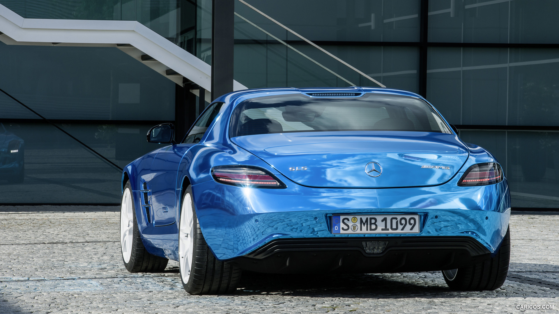 2014 Mercedes-Benz SLS AMG Coupe Electric Drive  - Rear, #21 of 47