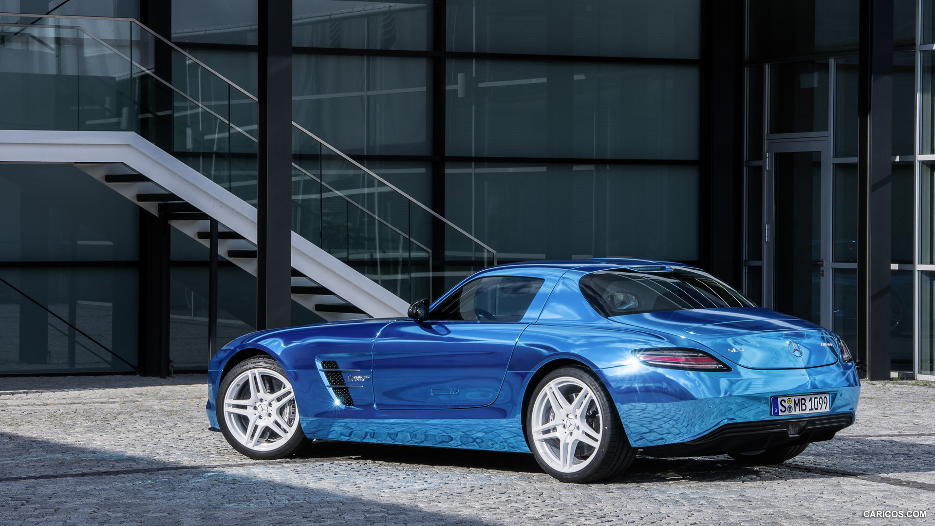 2014 Mercedes-Benz SLS AMG Coupe Electric Drive  - Rear, #22 of 47