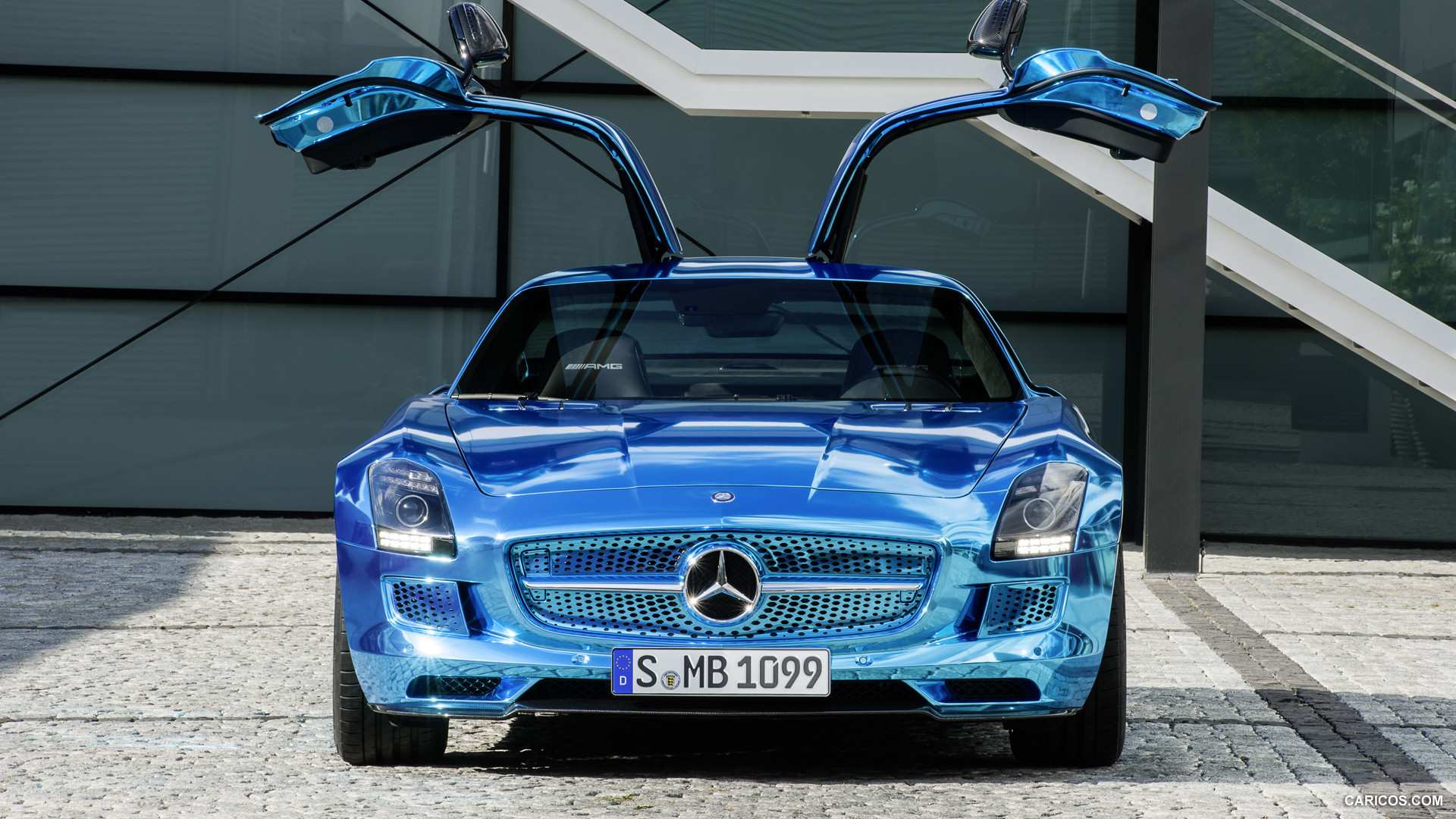 2014 Mercedes-Benz SLS AMG Coupe Electric Drive Doors Up - , #20 of 47
