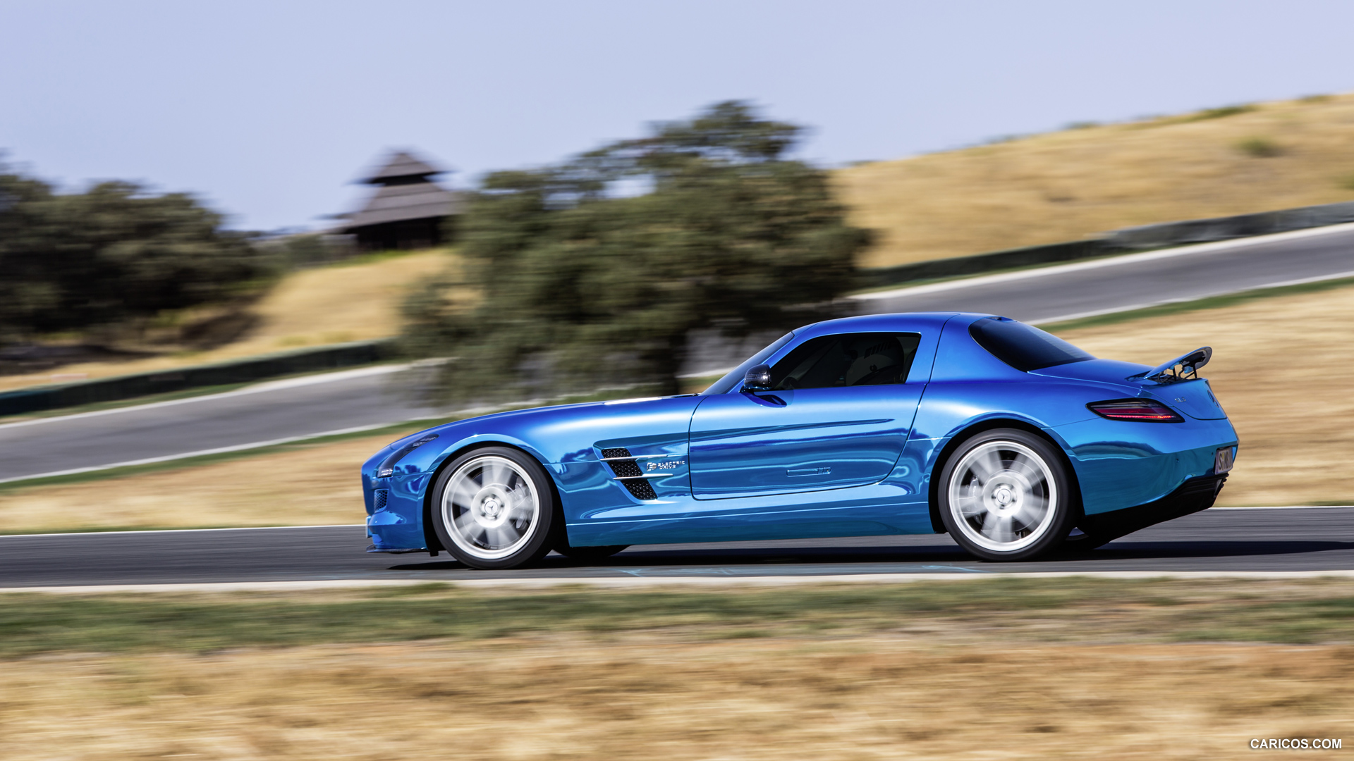 2014 Mercedes-Benz SLS AMG Coupe Electric Drive Spoiler - Side, #6 of 47