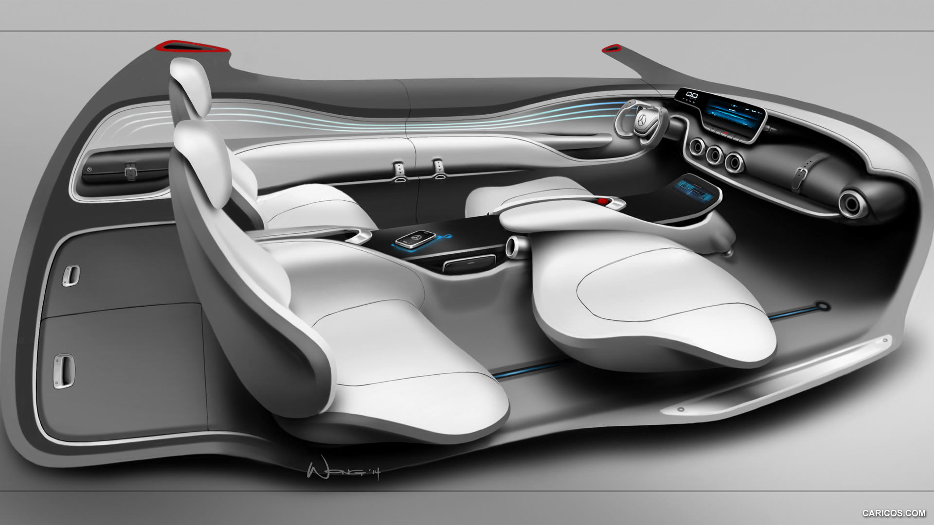 2014 Mercedes-Benz Vision G-Code SUC Concept  - Design Sketch, #14 of 19