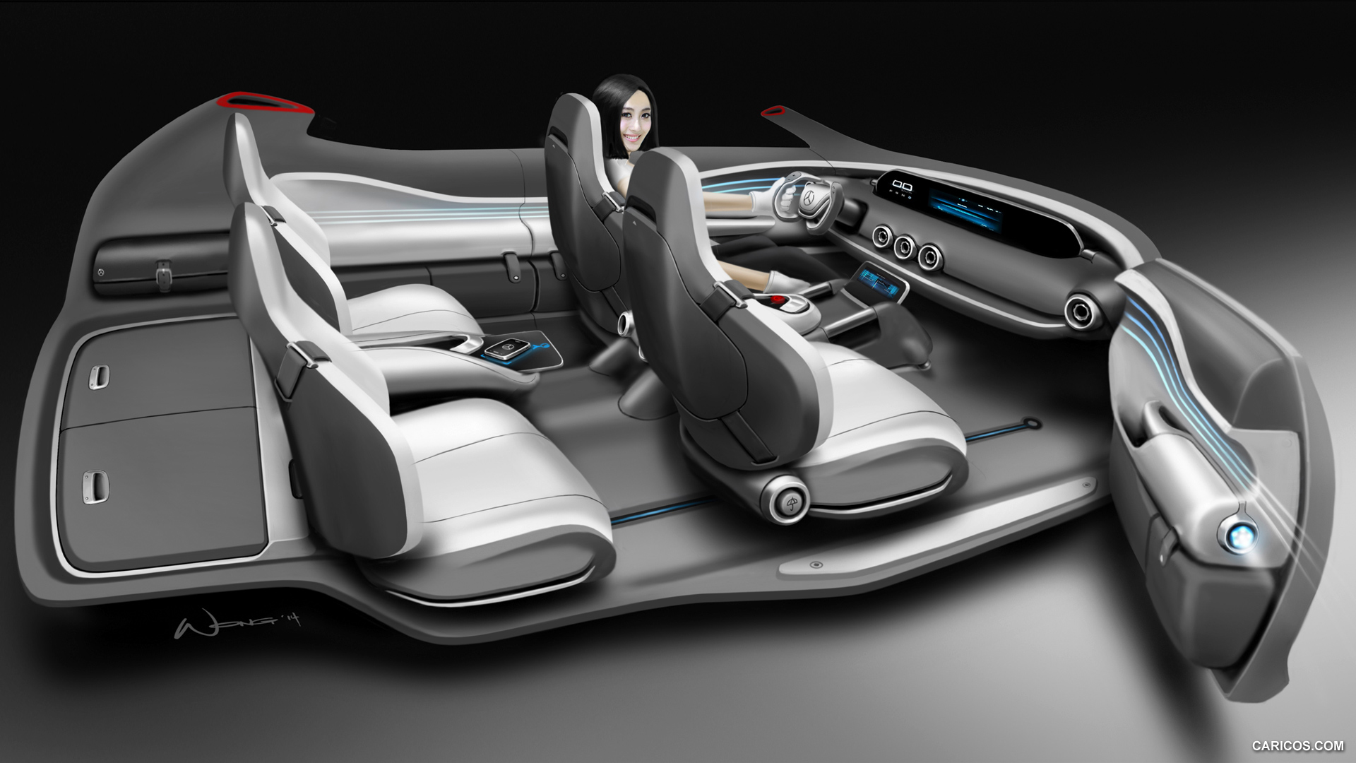 2014 Mercedes-Benz Vision G-Code SUC Concept  - Design Sketch, #15 of 19