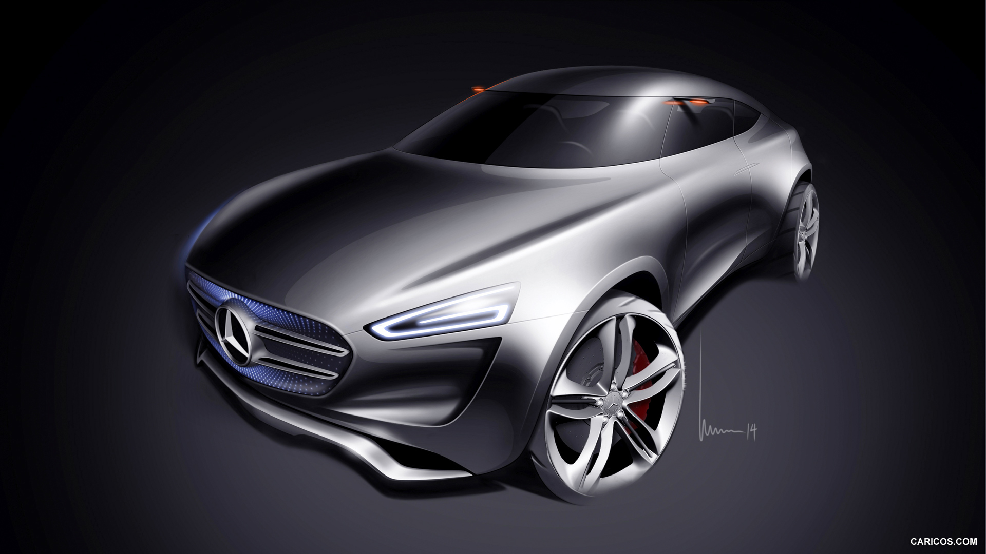 2014 Mercedes-Benz Vision G-Code SUC Concept  - Design Sketch, #16 of 19