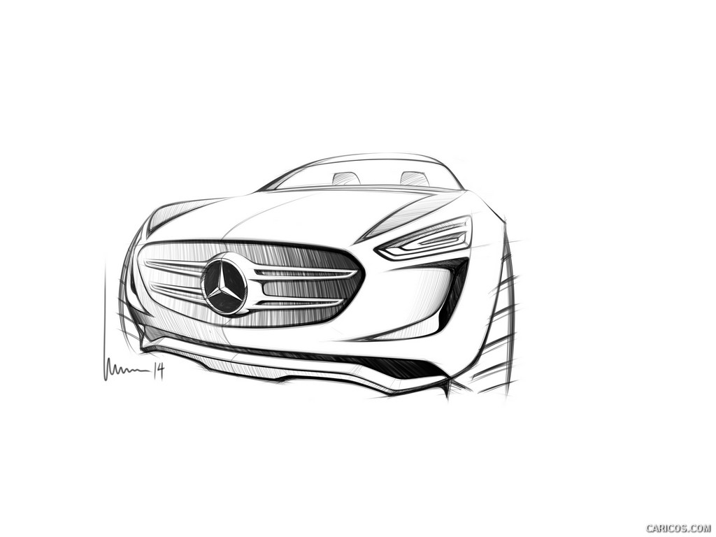 2014 Mercedes-Benz Vision G-Code SUC Concept  - Design Sketch