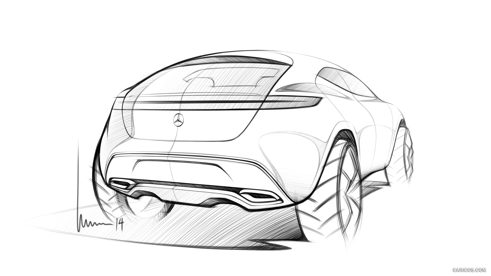 2014 Mercedes-Benz Vision G-Code SUC Concept  - Design Sketch, #18 of 19
