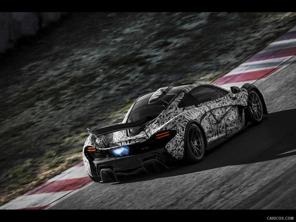 2014_mclaren_p1 in Camo - Rear