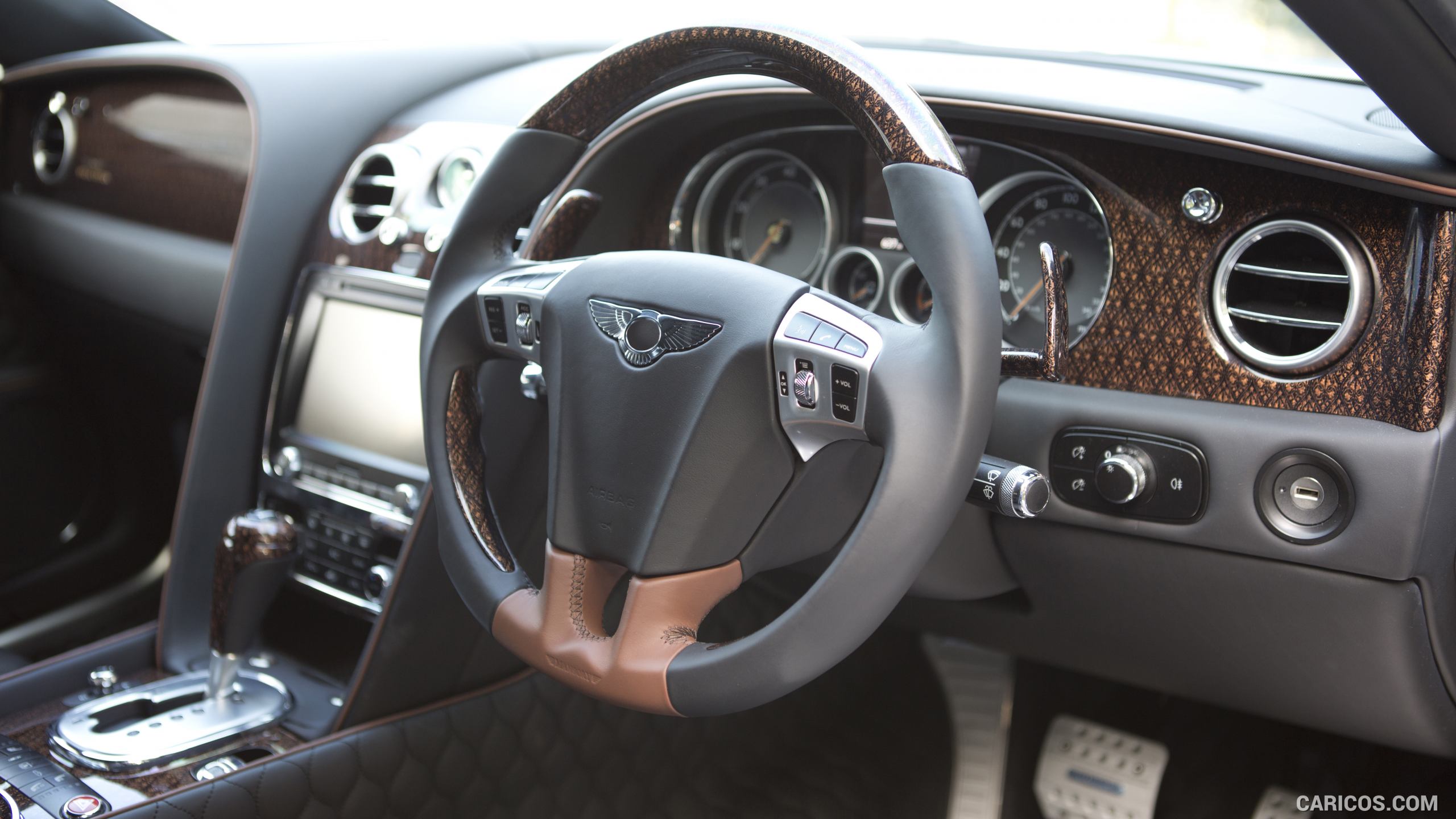 2015 MANSORY Bentley Flying Spur - Interior Steering Wheel, #7 of 9