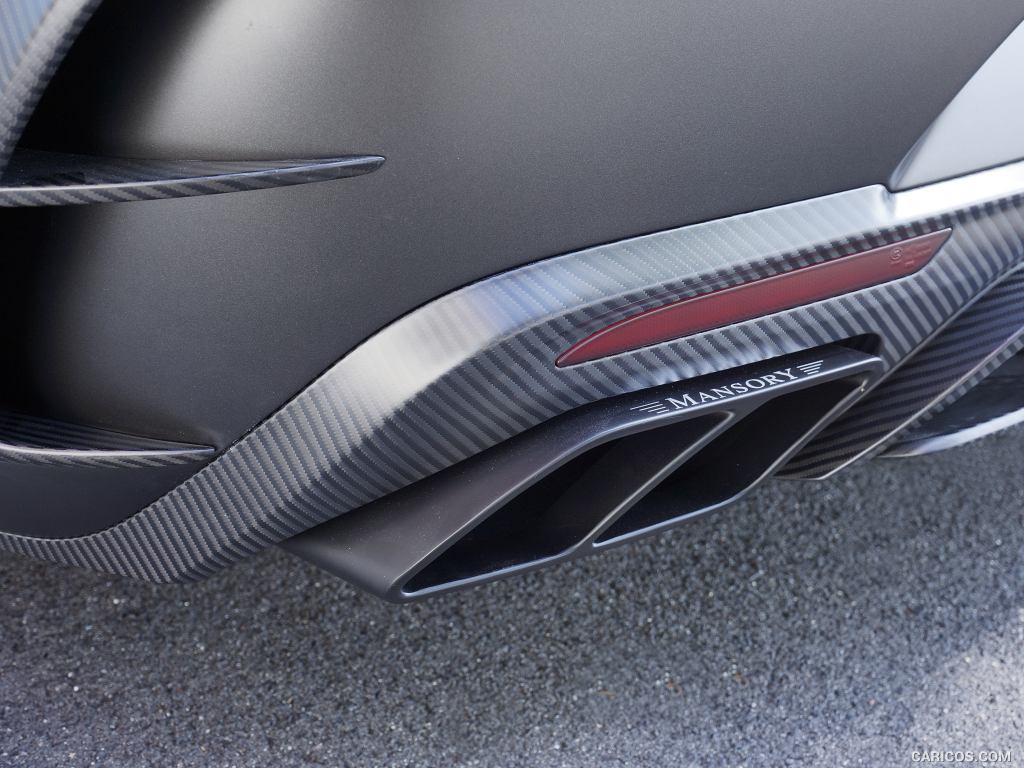 2015 MANSORY Mercedes S63 AMG Coupe Black Edition - Exhaust